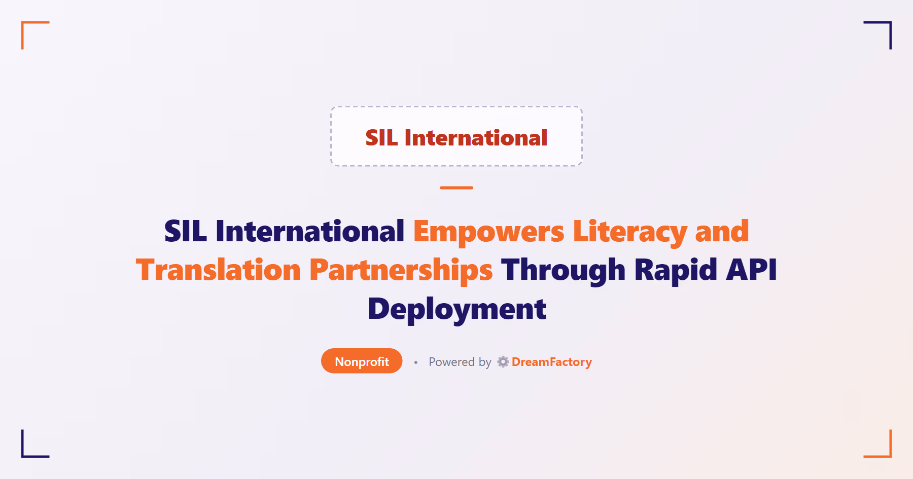 SIL International case study